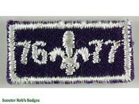 Click to enlarge 1976-77 Year Bar